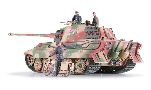 Tamiya 1/35 King Tiger Ardennes Front - Model Kit image