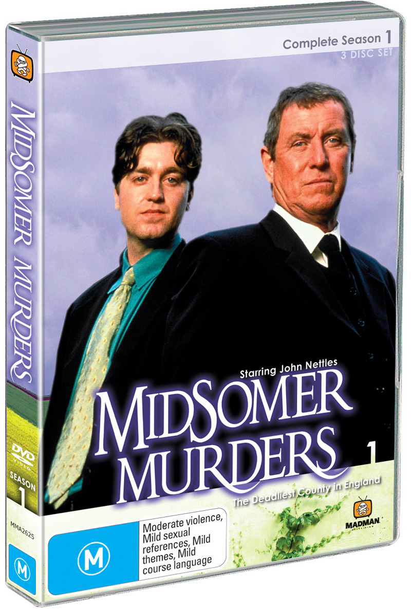Midsomer Murders - Complete Season 1 (Single Case ) on DVD image
