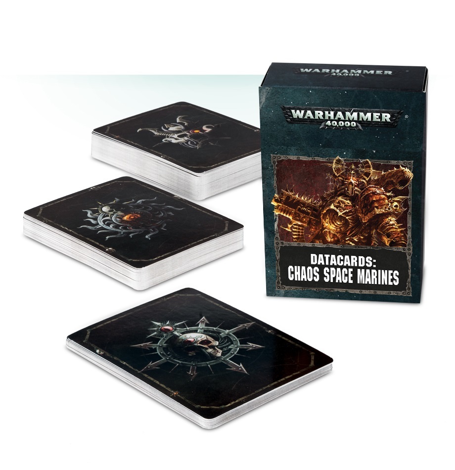 Warhammer 40,000 Datacards: Chaos Space Marines image