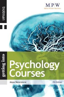 Getting into Psychology Courses on Paperback by Maya Waterstone