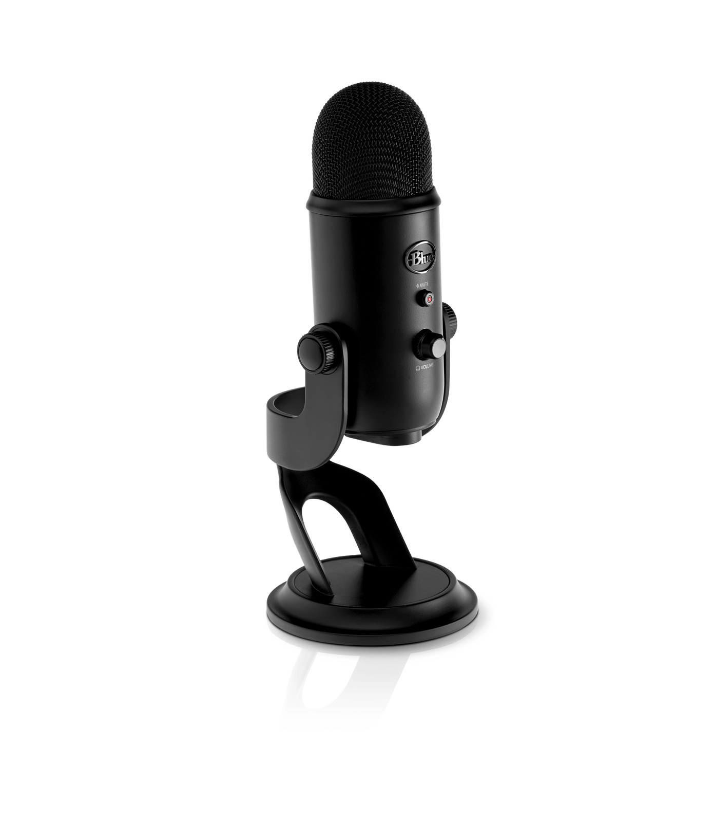 Blue Microphones Yeti Multi-Pattern USB Microphone (Blackout) on PC