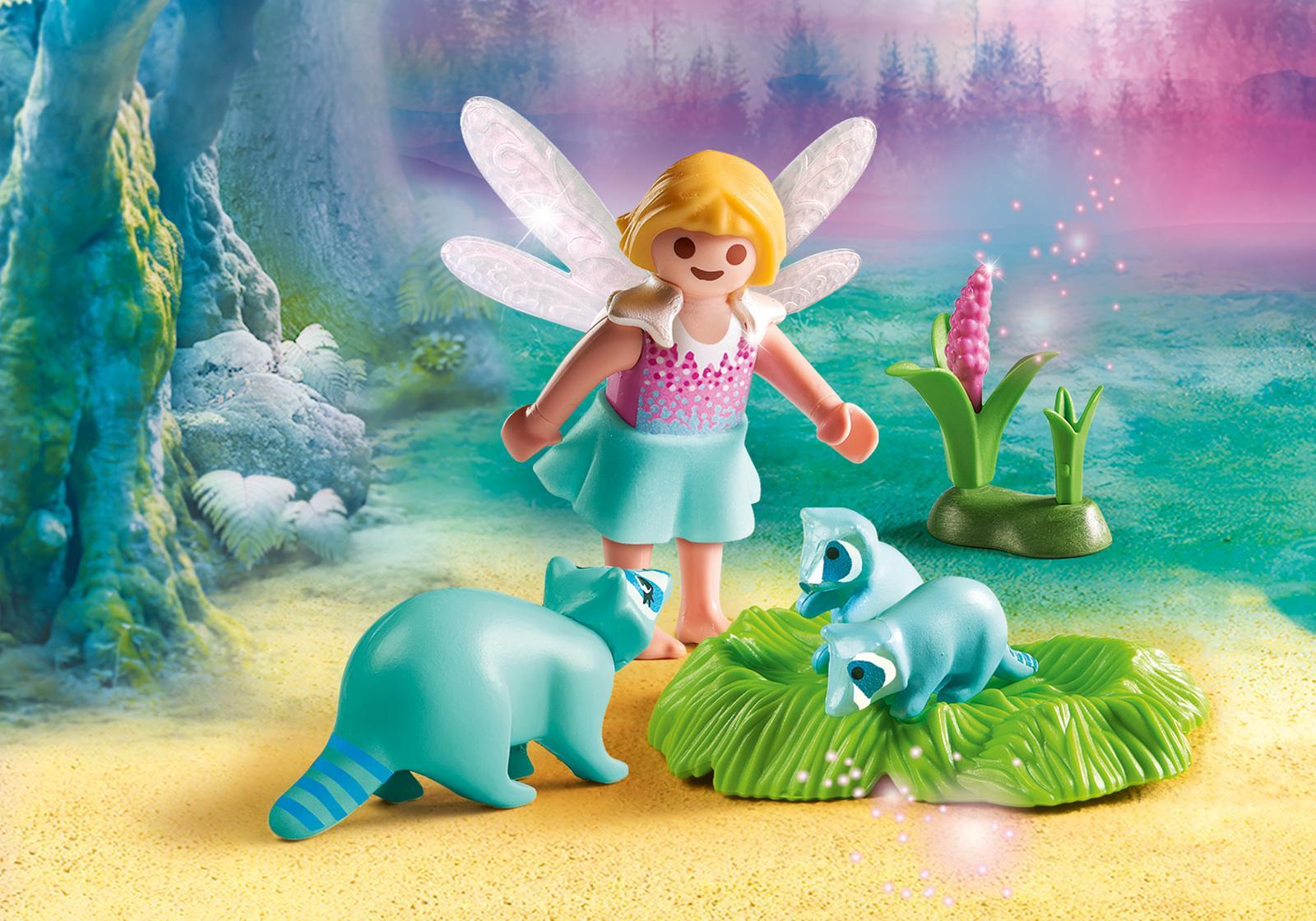 Playmobil: Fairy Girl with Racoons (9139) image