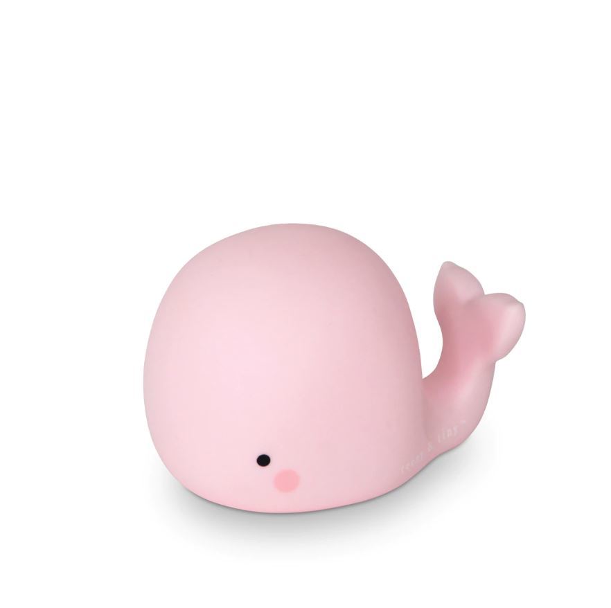 Little Light - Night Light- Pink Whale