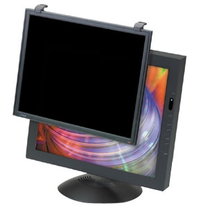 3m PF400XLB Privacy Computer Screen Filter Monito 16"-19" 95% Antiglare Antiradiation with Black Frame image