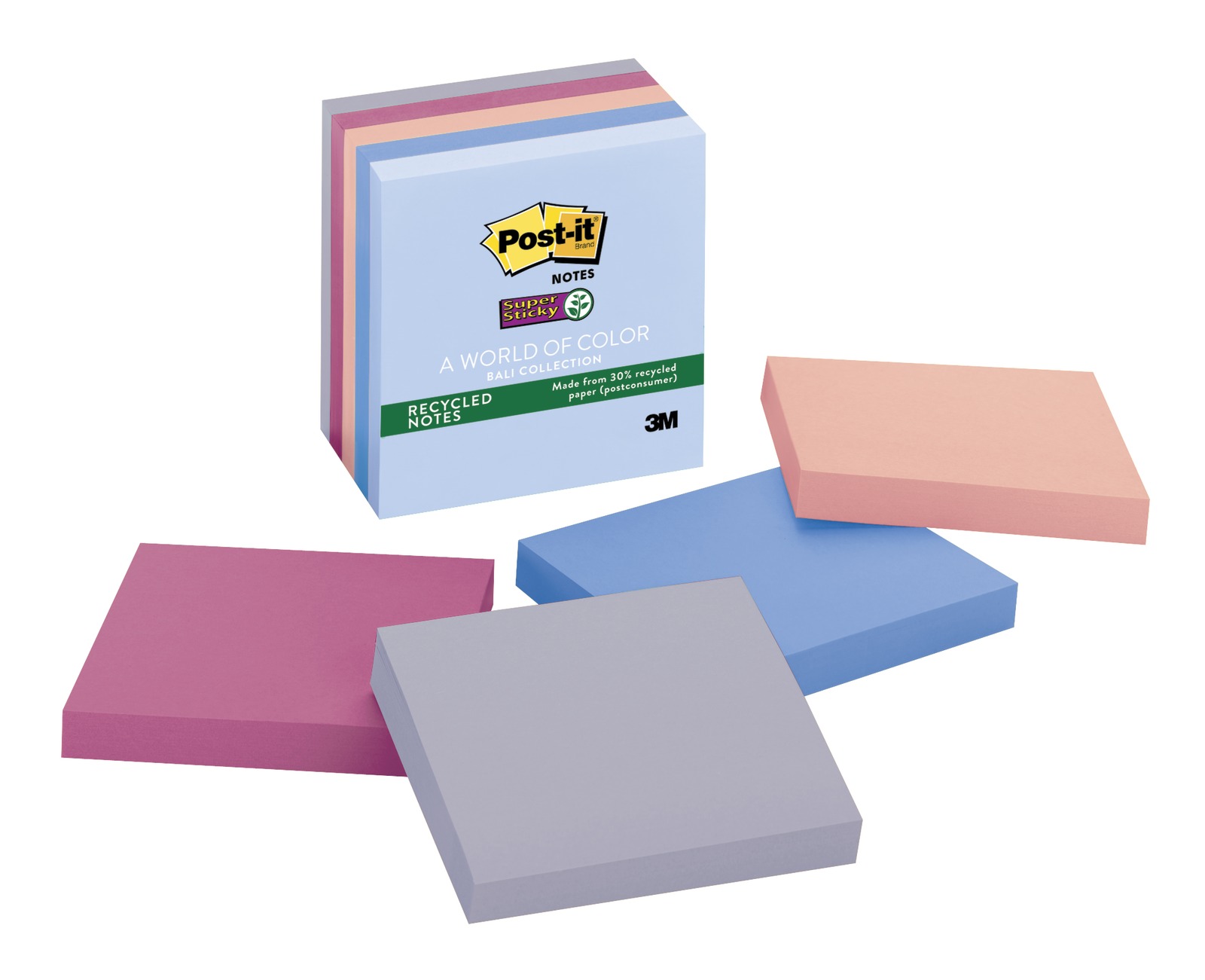 Super Sticky Post-it Notes - Bali (Pack of 5) image