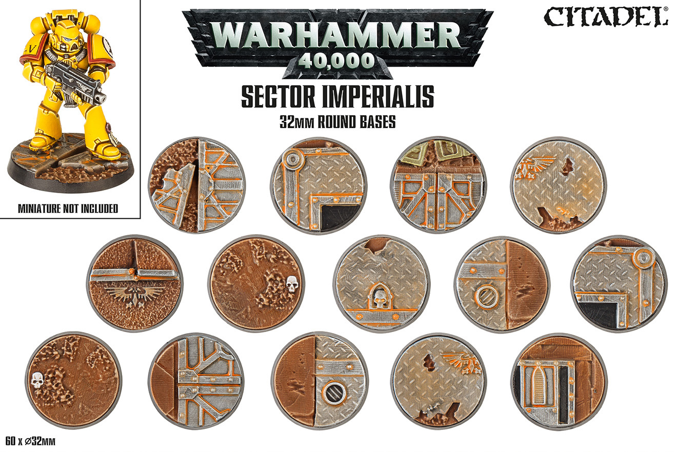 Sector Imperialis 32mm Round Bases image