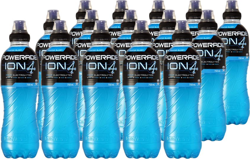 Powerade - Mountain Blast - 750ml (15 Pack)