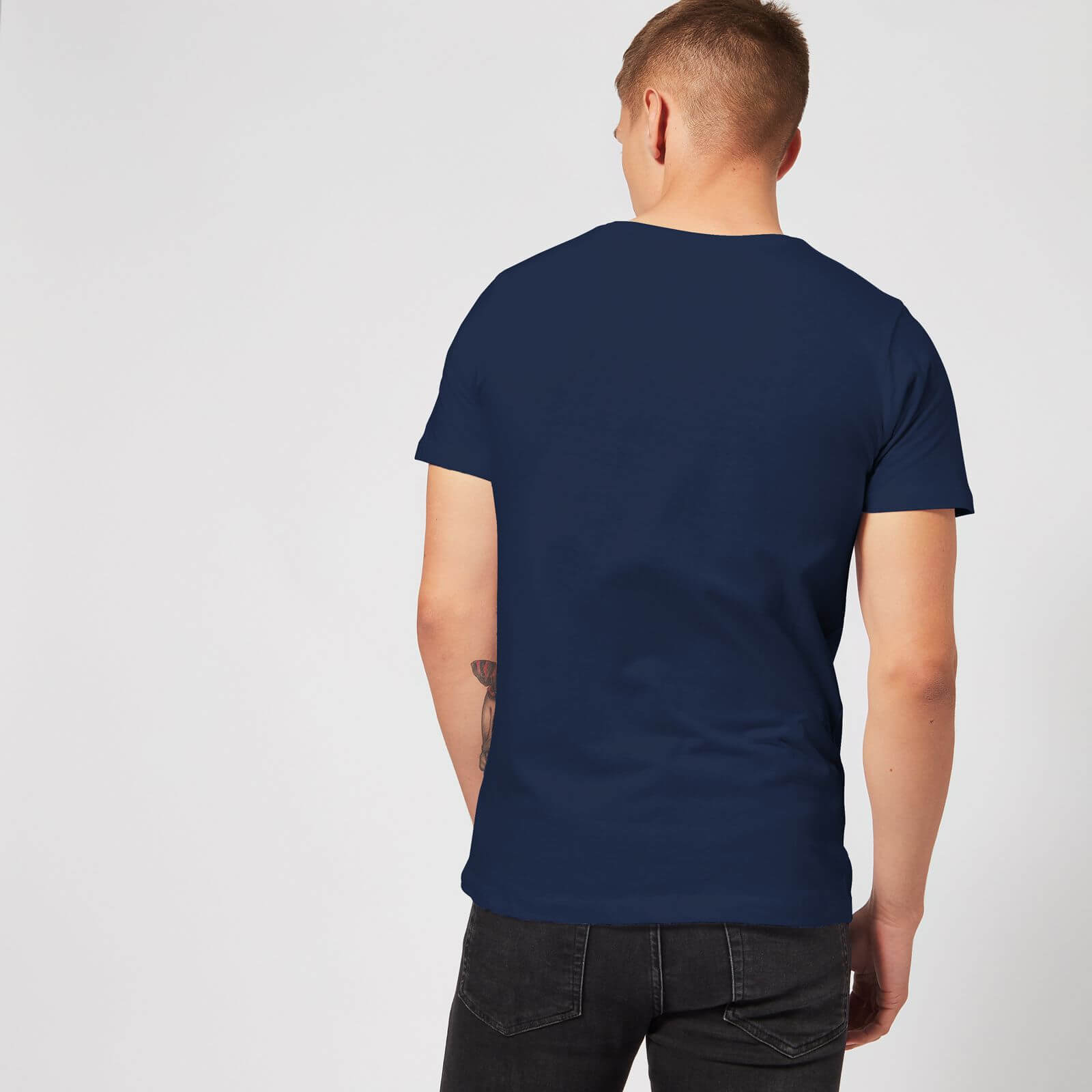 Back to the Future: DeLorean Schematic T-Shirt - Navy/X-Large image