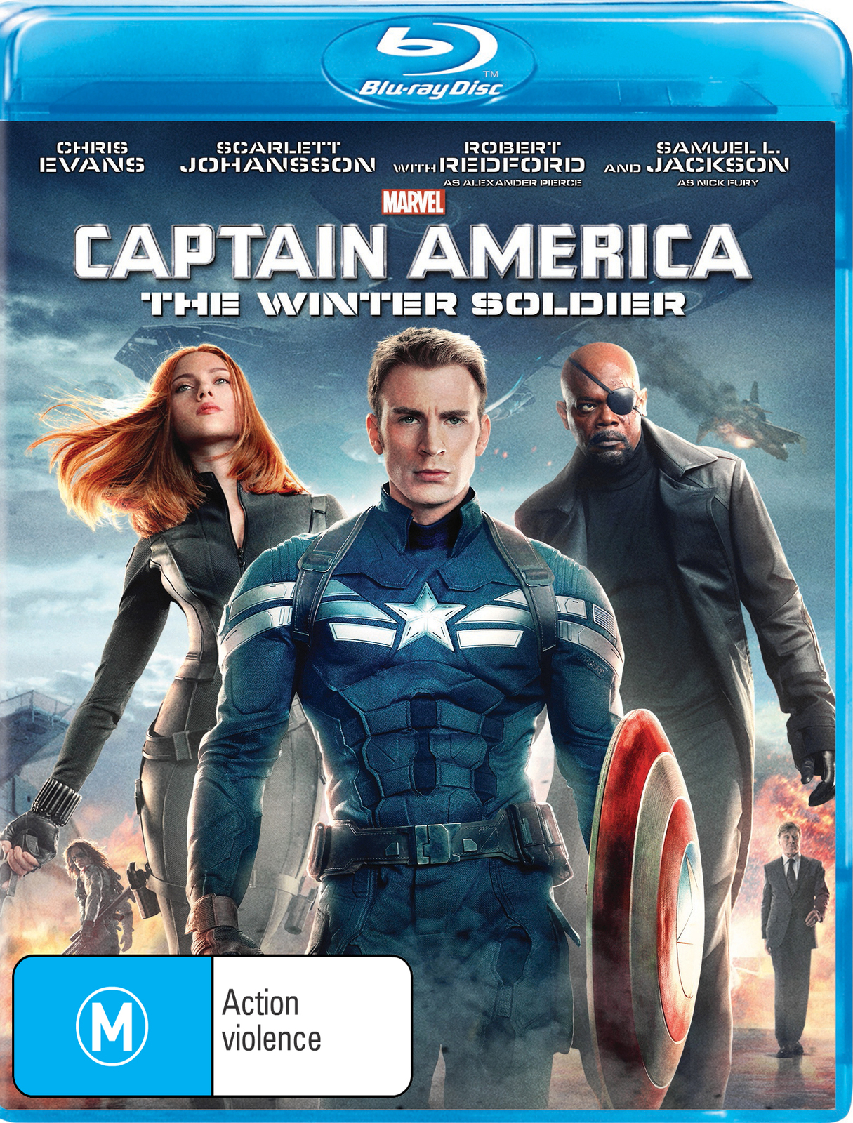 Captain America: The Winter Soldier on Blu-ray