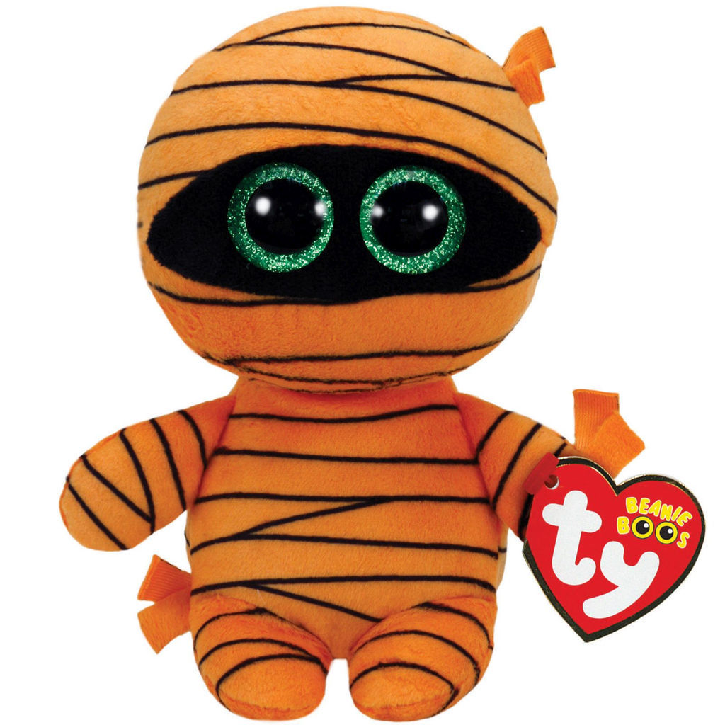 Ty Beanie Boo's: Mummy Orange - Small Plush