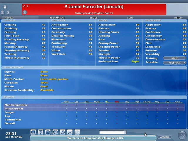 Championship Manager 2007 for X360 image