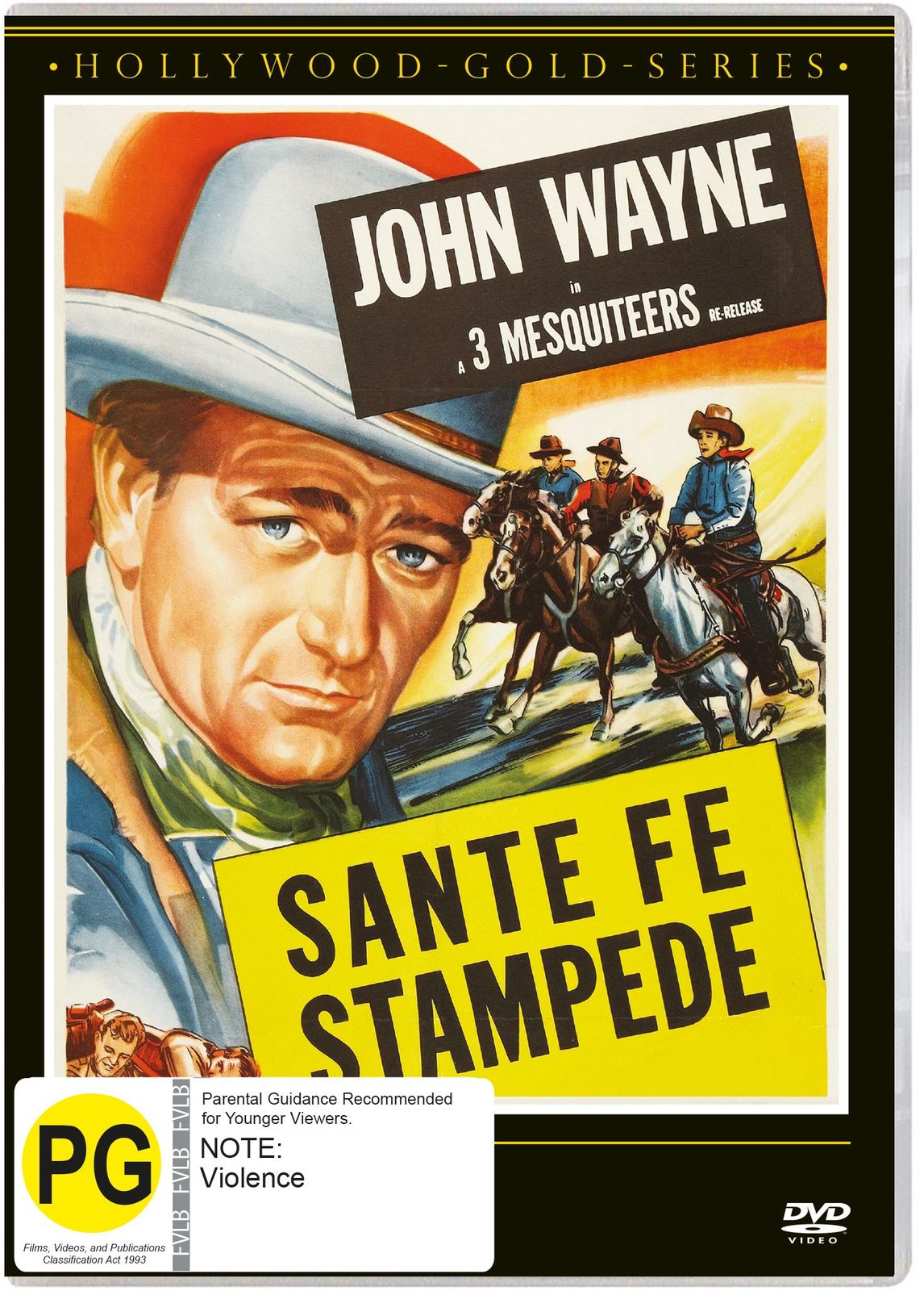 Sante Fe Stampede on DVD image