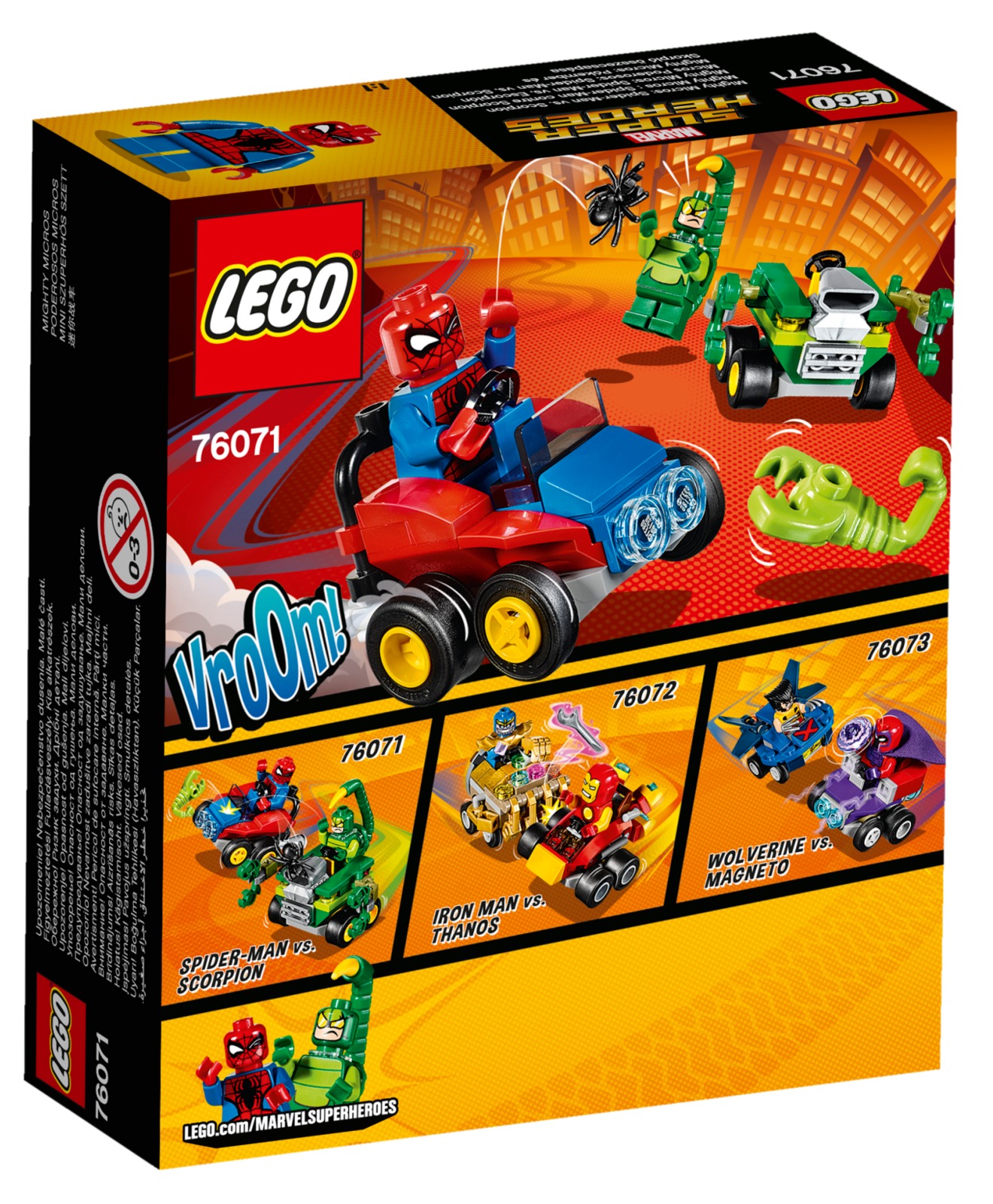 LEGO Super Heroes: Mighty Micros - Spider-Man vs. Scorpion (76071) image