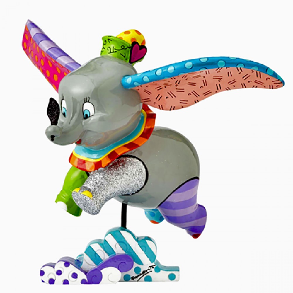 Romero Britto - Dumbo Flying Figurine - Large image