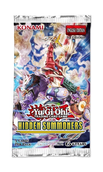 Yu-Gi-Oh! Hidden Summoners Single Booster