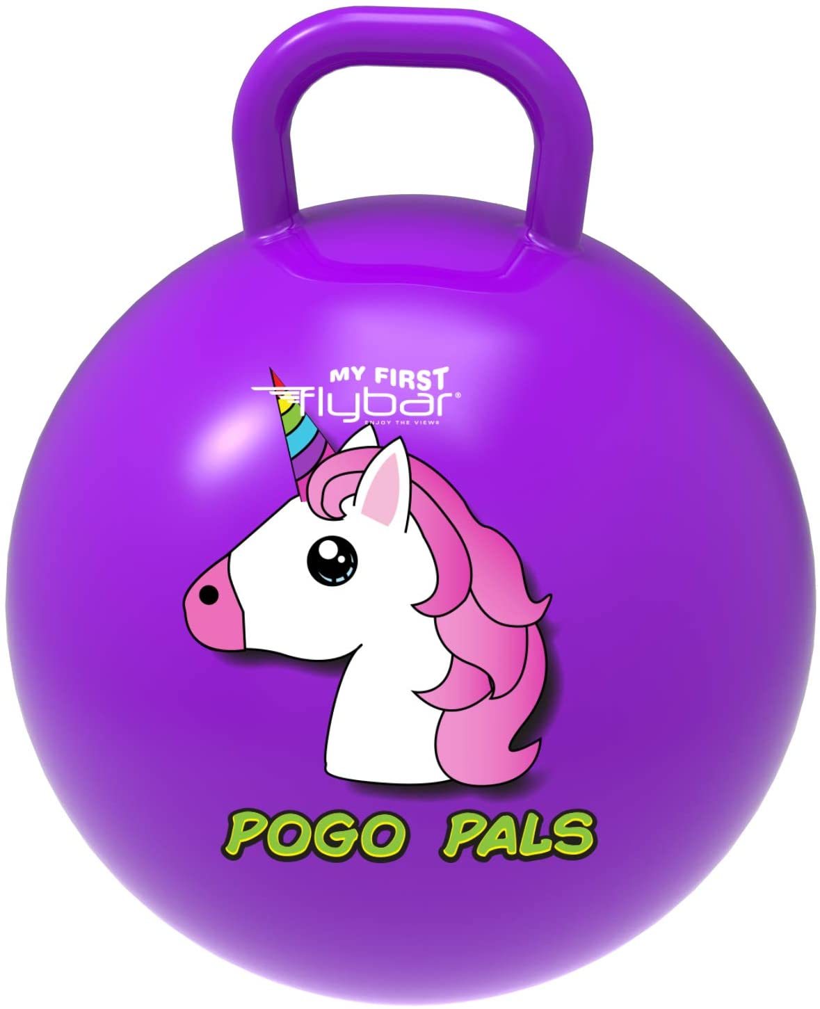 Buy Flybar Pogo Pals Ball Medium Hopper Unicorn (55cm) at Mighty Ape