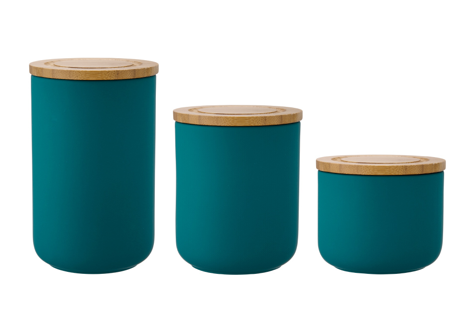 Stak: Soft Matt Canister - Teal (9cm)