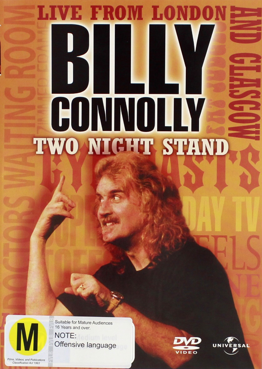 Billy Connolly - Two Night Stand: Live From London And Glasgow on DVD image