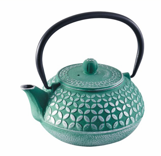 Cast Iron Teapot Seven Jewels Teal (1L) at Mighty Ape NZ