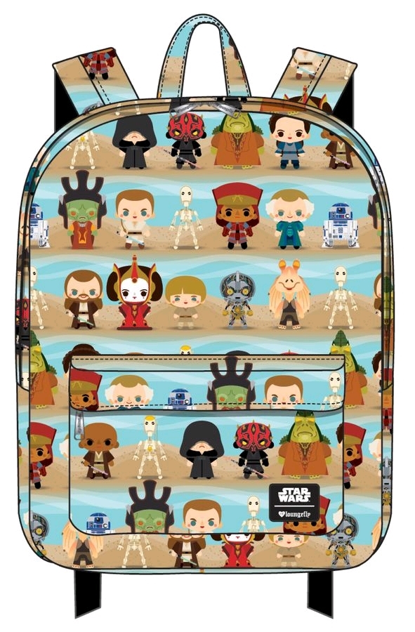 Loungefly: Star Wars - Phantom Menace Chibi Backpack