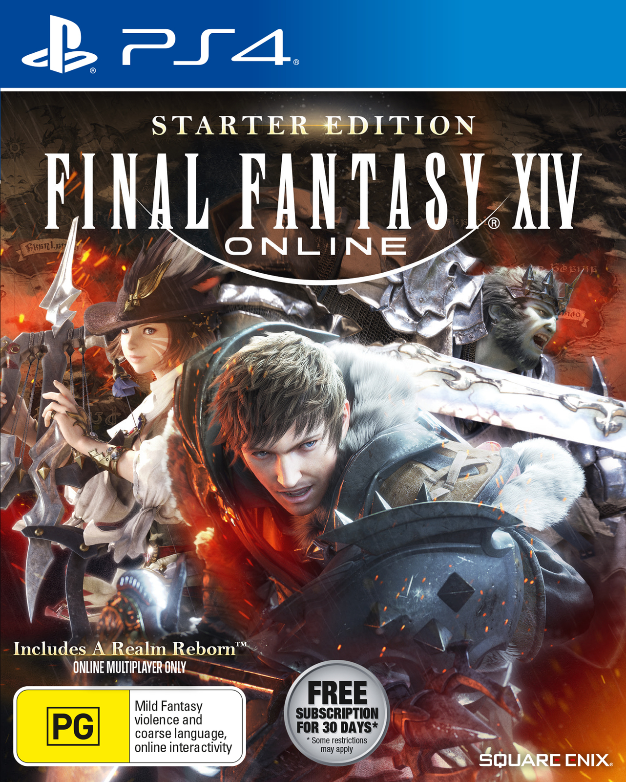 Final Fantasy XIV: Starter Edition on PS4