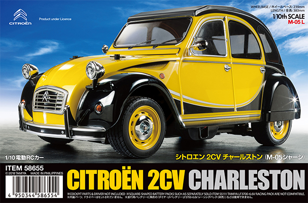 TAMIYA 1/10 R/C Citroën 2CV Charleston (M-05) - Assembly kit image