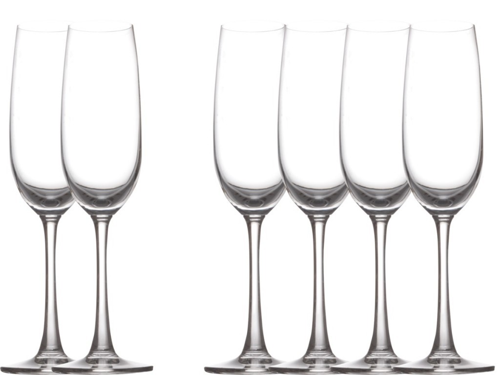 Casa Domani Salute Champagne Flute - Set of 6 (210ml) image