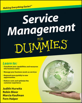 Service Management For Dummies by Judith Hurwitz image