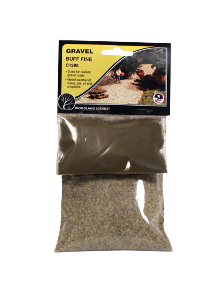 Woodland Scenics Gravel Buff - Fine