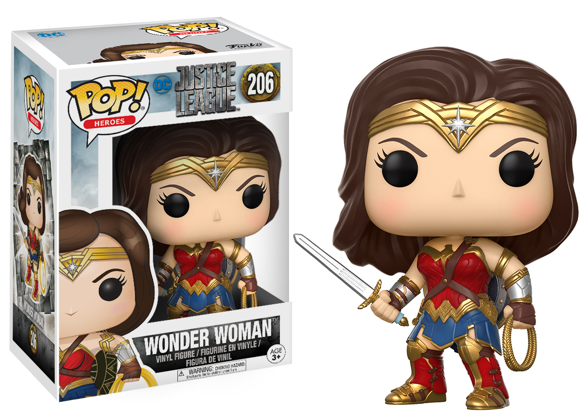 Justice League (Movie) - Wonder Woman Pop! Vinyl Figure image