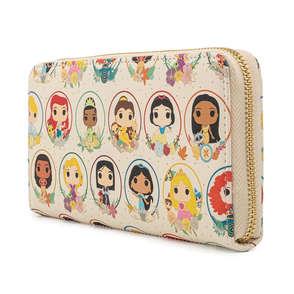 Disney Princess Circle Zip Around Wallet Women's at Mighty Ape NZ