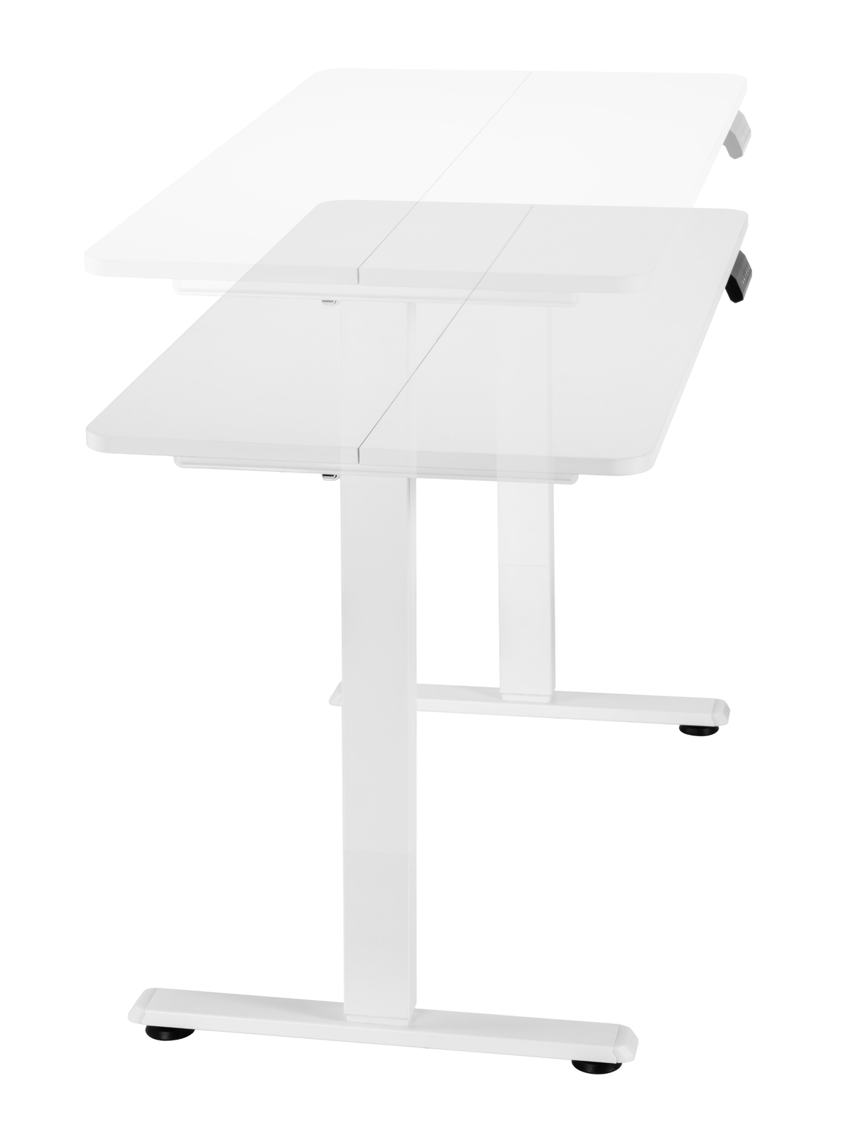 Buy Gorilla Office Height Adjustable Desk White/White at Mighty Ape NZ