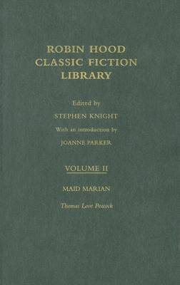 Maid Marian on Hardback by Thomas Love Peacock