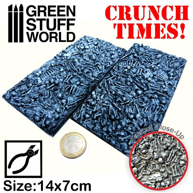 Green Stuff World - Broken Bones Plates- Crunch Times