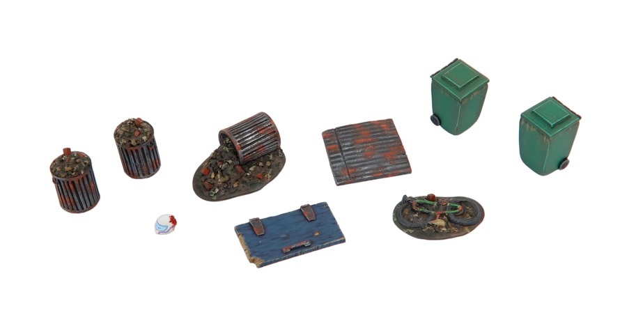 TTCombat: Tabletop Scenics - Back Alley Accessories 4 image