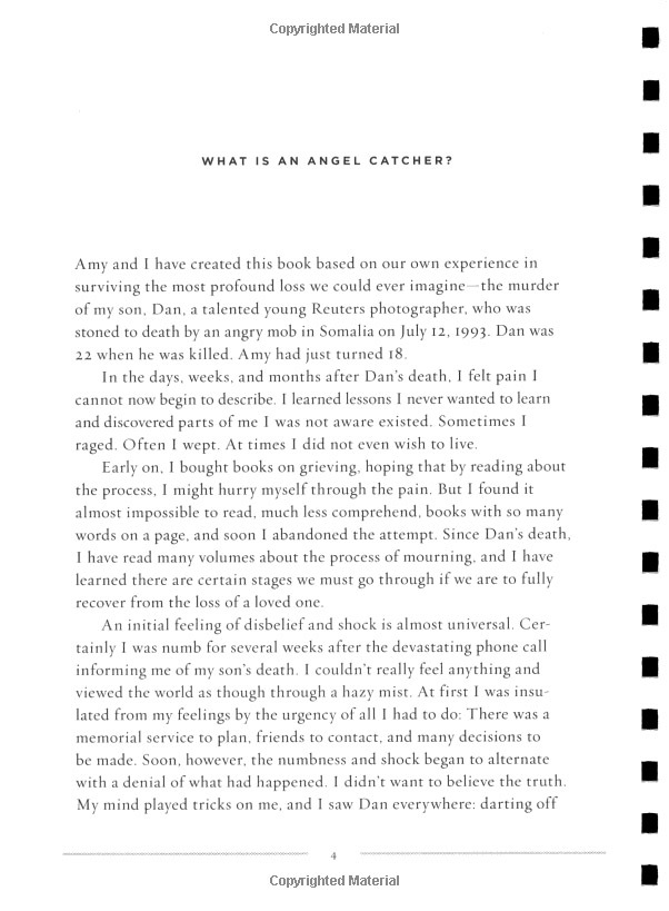 Angel Catcher Grieving Journal: A Journal of Loss and Remembrance by Amy Eldon Turteltaub image