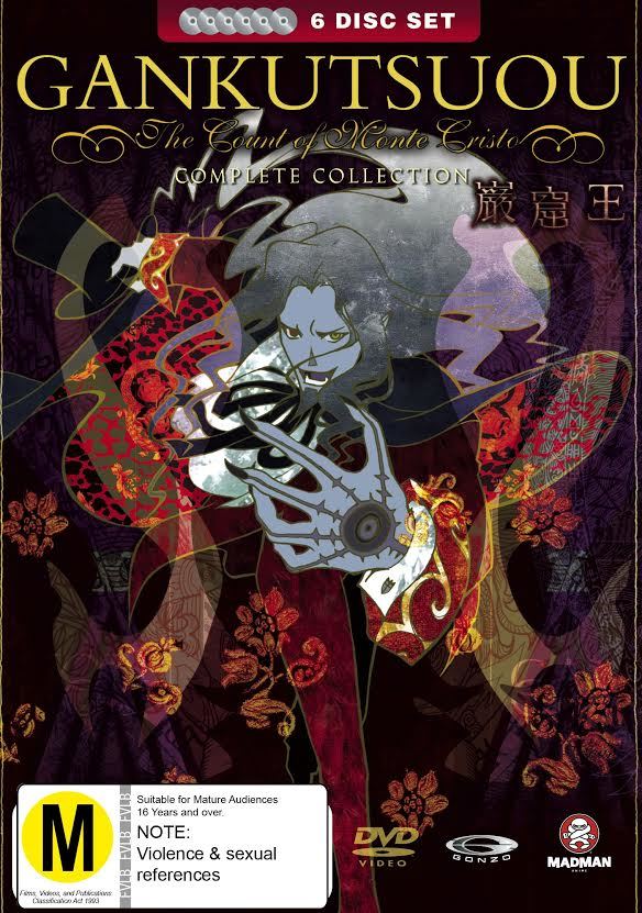 Gankutsuou - The Count Of Monte Cristo: Complete Collection on DVD