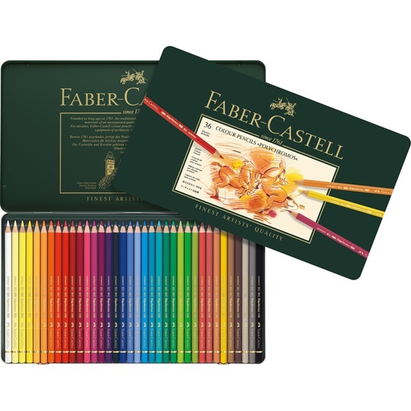 Faber-Castell : Polychromos Pencil (Tin of 36)