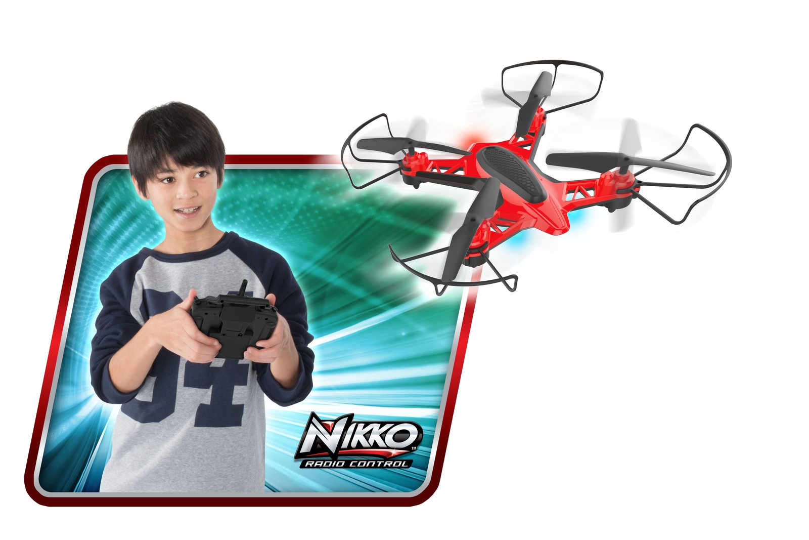 Nikko: R/C Mini Drone - Red image