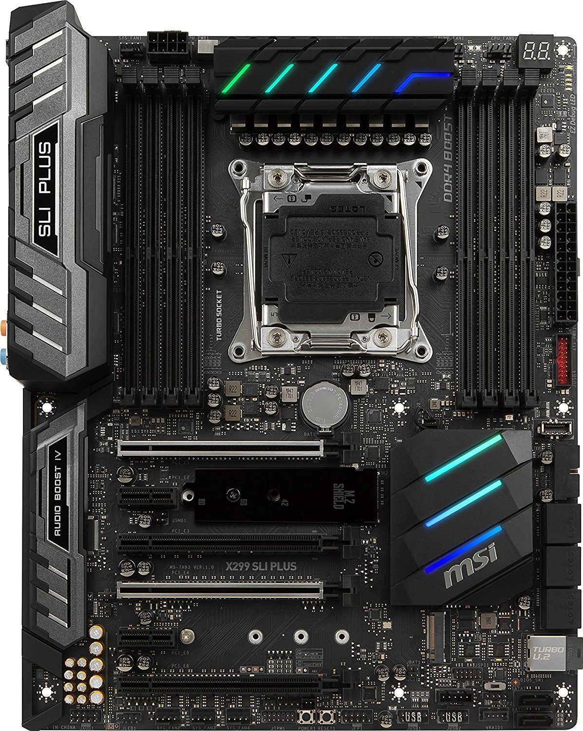 MSI X299 SLI Plus Motherboard image