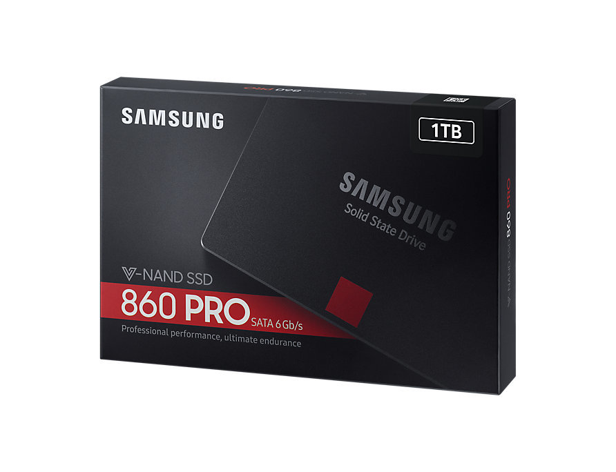 1TB Samsung 860 Pro 2.5" SATA SSD