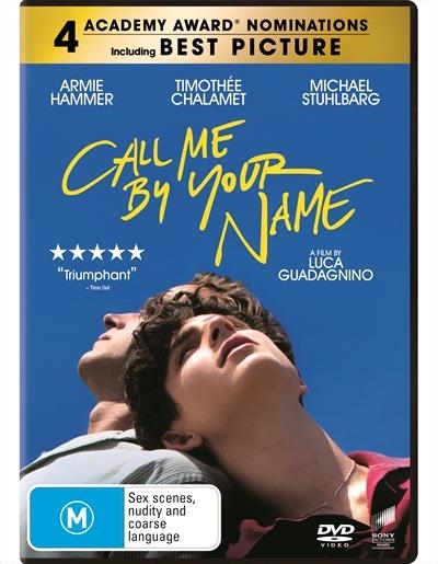 Call Me By Your Name on DVD image