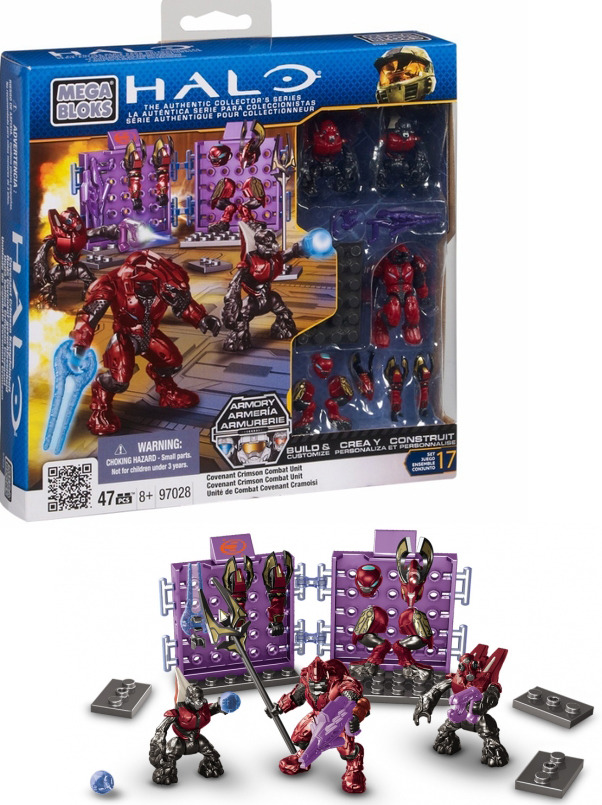 Mega Bloks Halo Crimson Covenant Combat Unit image