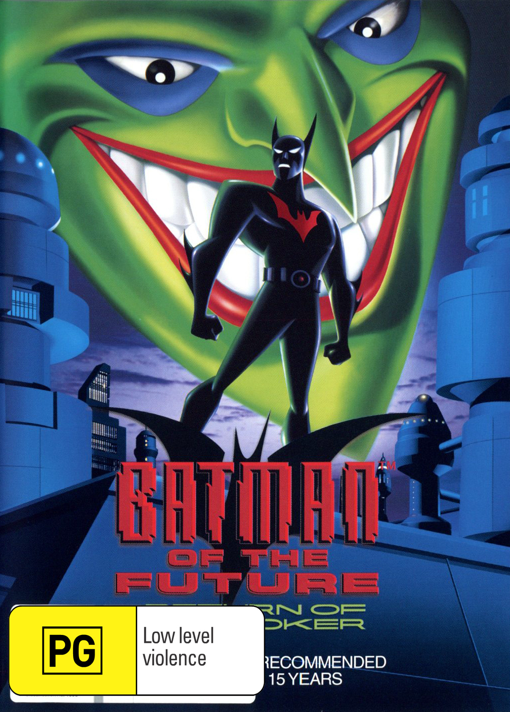 Batman Of The Future:  Return Of The Joker on DVD