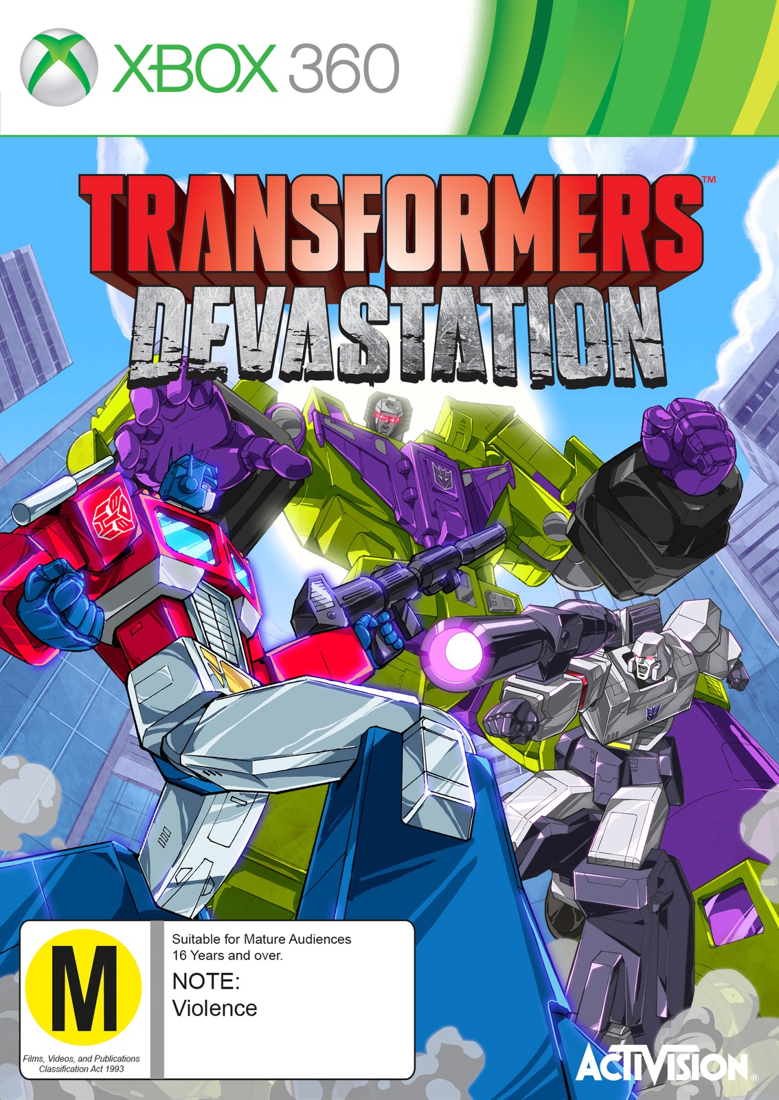 Transformers Devastation on X360