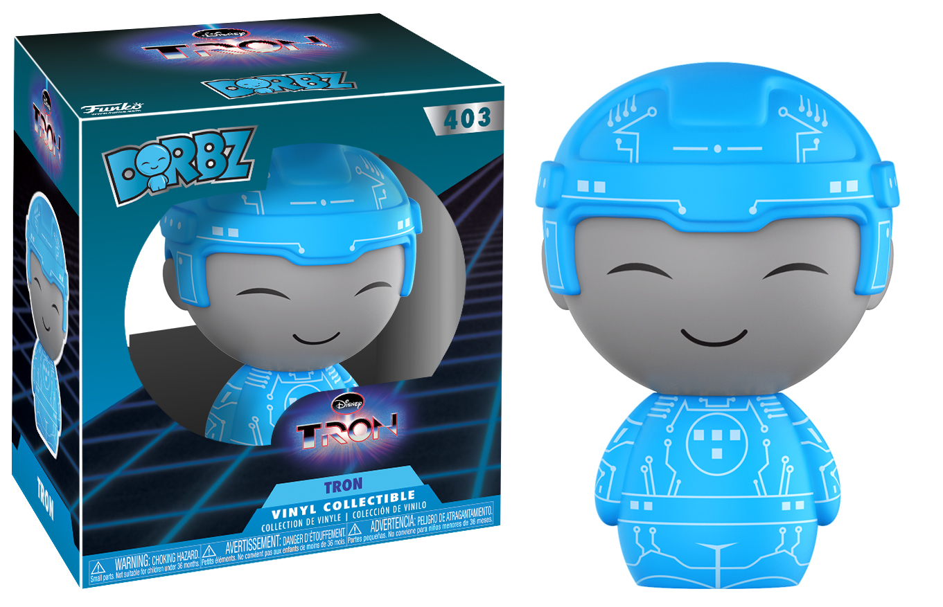 Tron - Dorbz Vinyl Figure (with a chance for a Chase version!) image