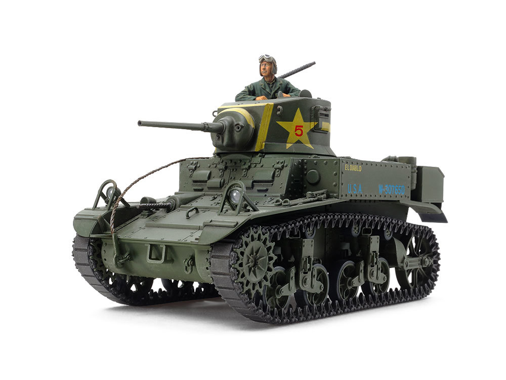 Tamiya 1/35 U.S. Light Tank M3 Stuart Late Production - model Kit