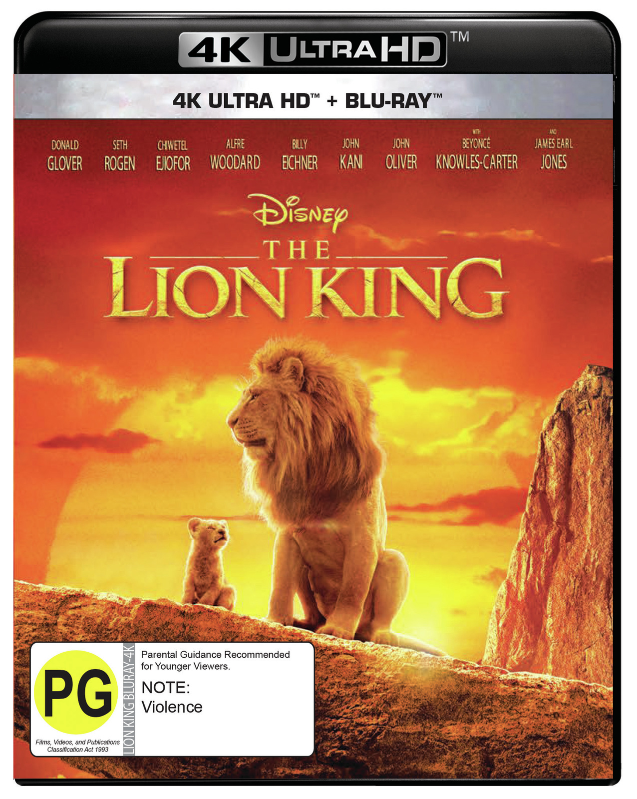 The Lion King (2019) on UHD Blu-ray image