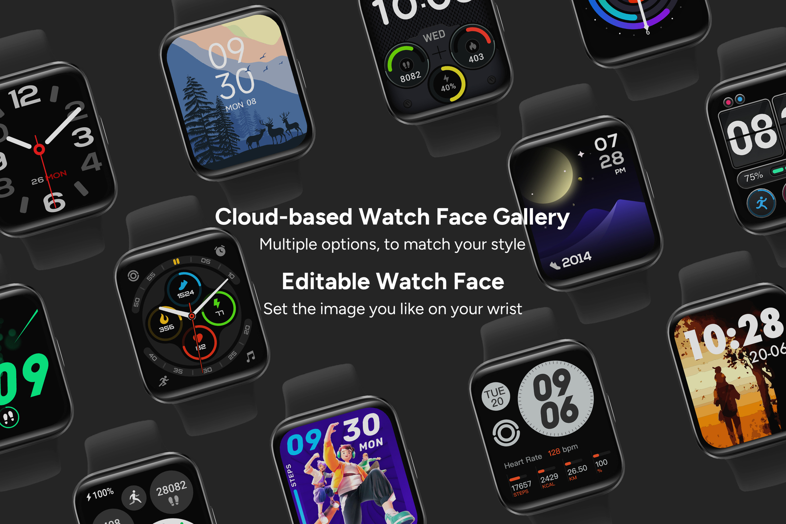 Kogan Active 3 Smart Watch Black at Mighty Ape NZ