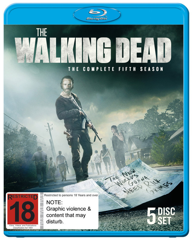 The Walking Dead - The Complete Fifth Season on Blu-ray